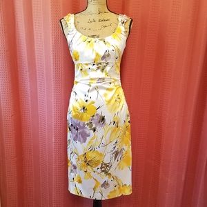 Maggy London Sleeveless Pastel Midi Dress